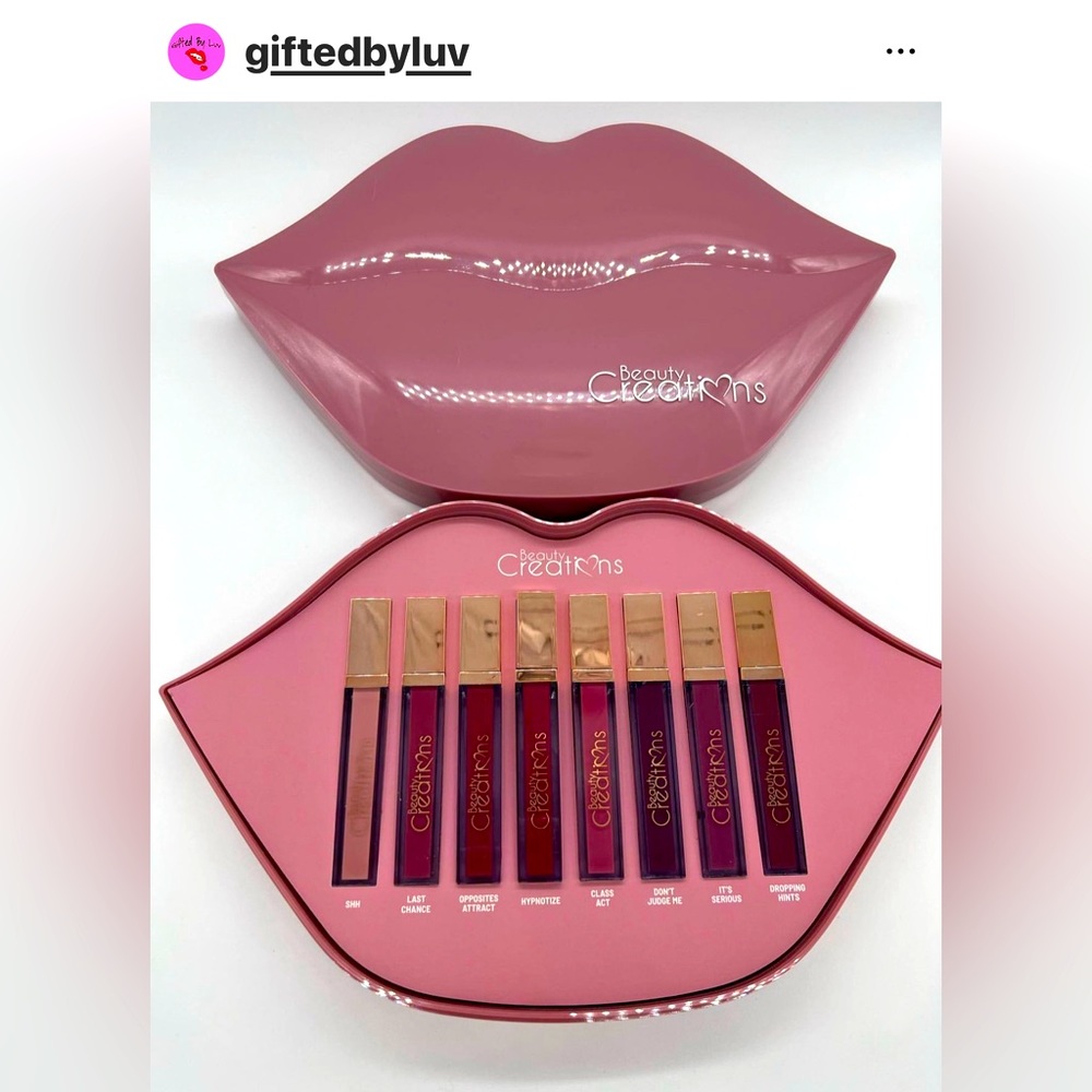 New Matte multi color lipstick by Beauty Creations.